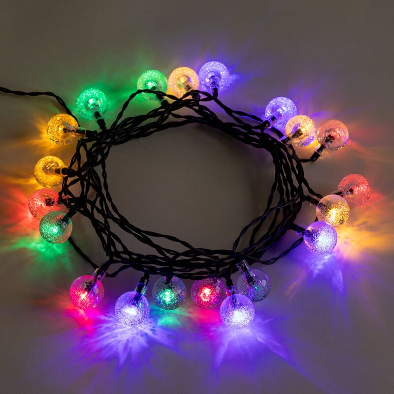 

Guirnalda LED con Cargador Solar (2 M) Aury Multicolor - Sklum