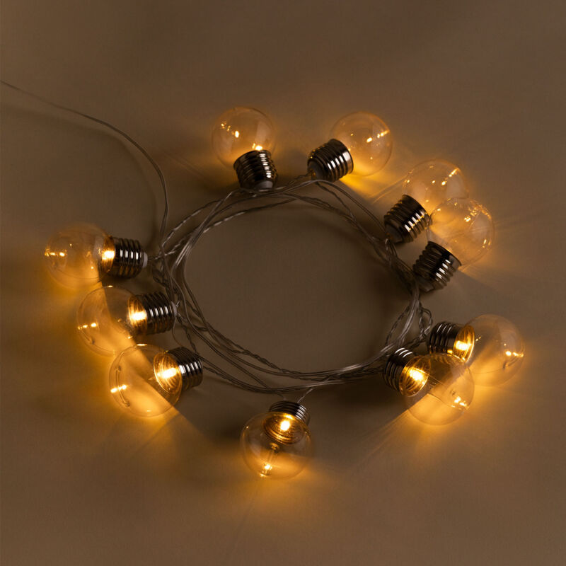 

Guirnalda LED con Cargador Solar (2 M) Nannas Blanco Cálido - Sklum