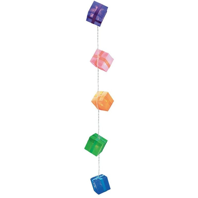 

Blachère Illumination - Guirnalda LED de 10 paquetes de regalo blanco cálido 2.5m