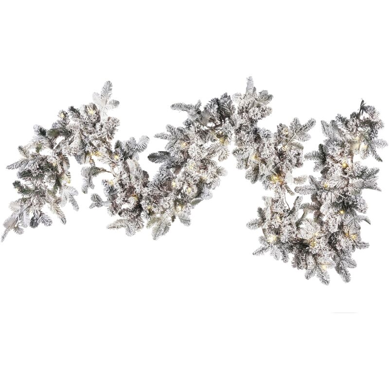 

Beliani - Guirnalda LED efecto nieve 180 cm SUNDO