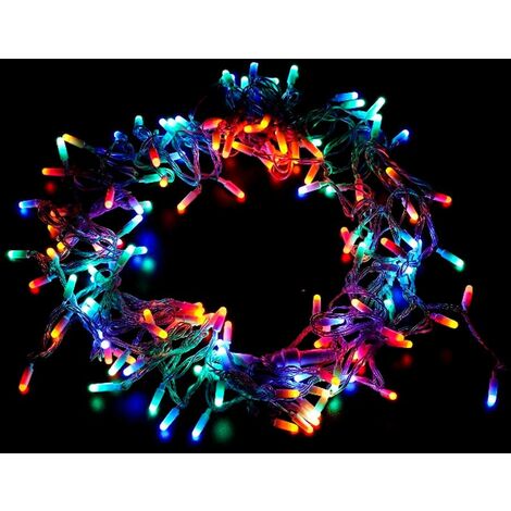 Guirnalda LED multicolor (exterior) 15 m.
