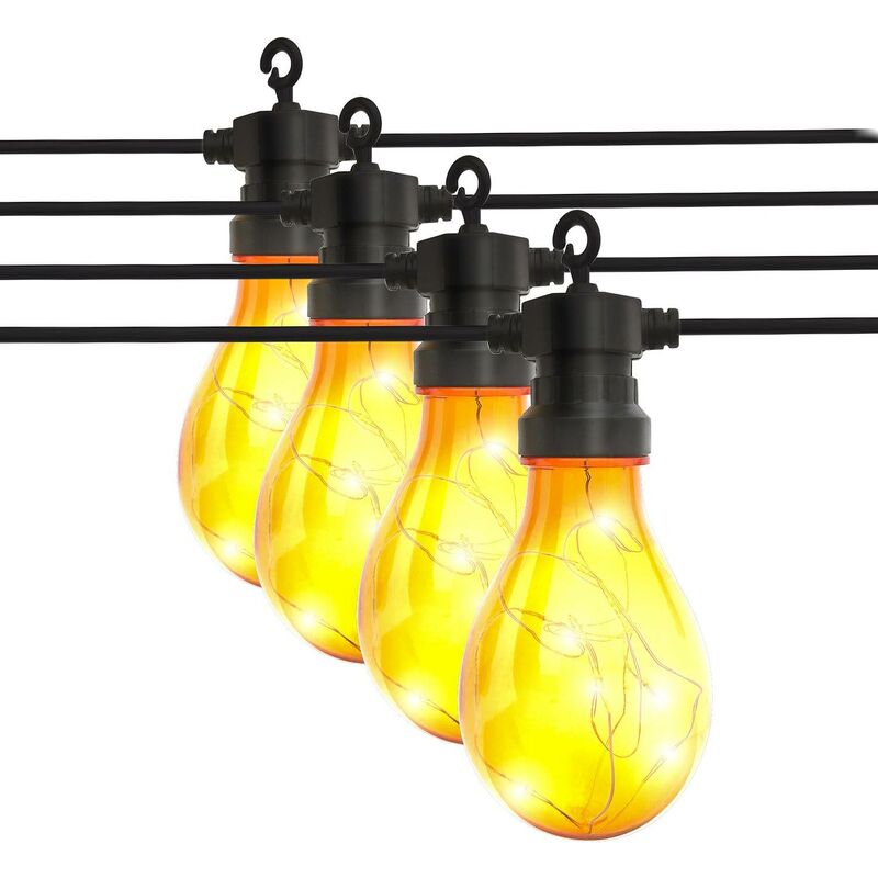 

Guirnalda luces exterior e interior FAIRY - 7,5m IP44 1,5W | Blanco cálido 2700K