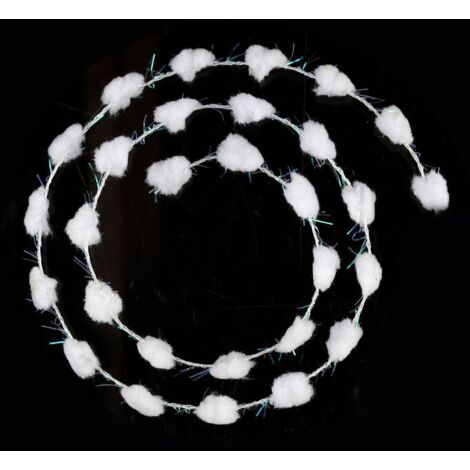 Guirnalda navideña mini bola algodón - Feeric lights & christmas