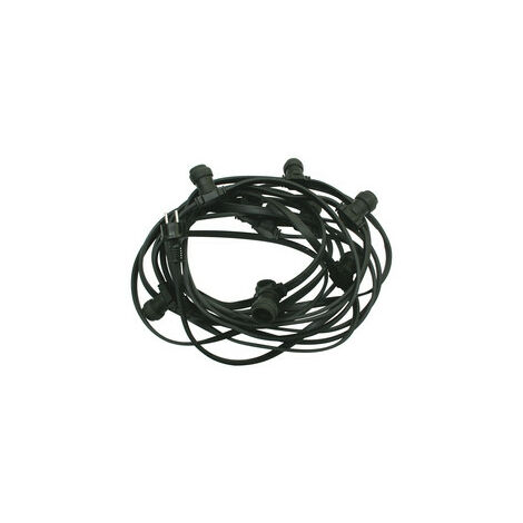Guirnalda para 20 bombillas E27.Long.20m