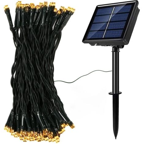 Guirnalda Solar Exterior 200 Leds 22mtr 10W 8 modos