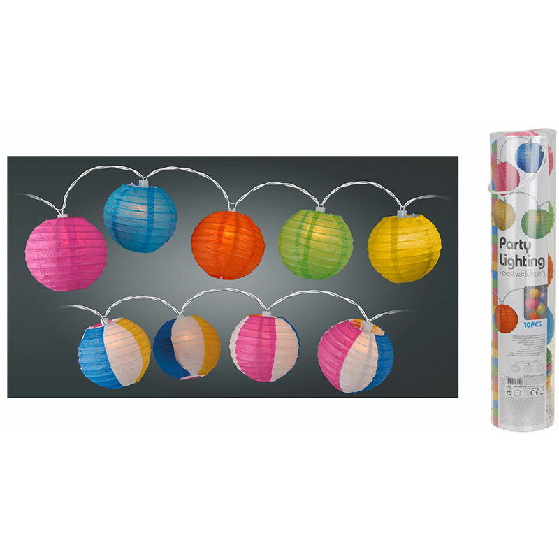 

EDM *ult. unidades* guirnalda uso interior multicolor 10 pcs 220v 3,5m