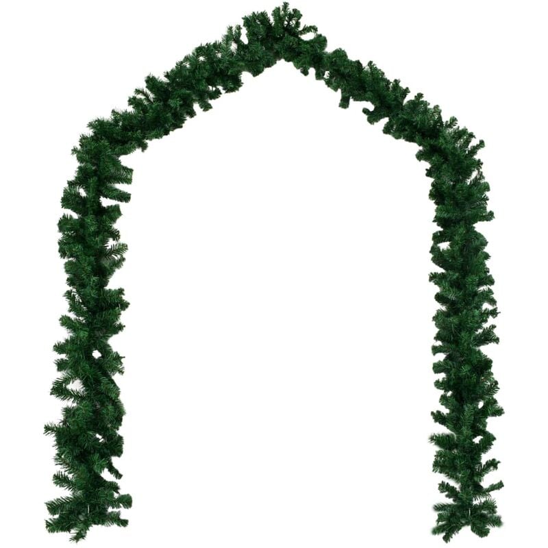 

vidaXL Guirnaldas de Navidad 4 unidades PVC verde 270 cm - Verde