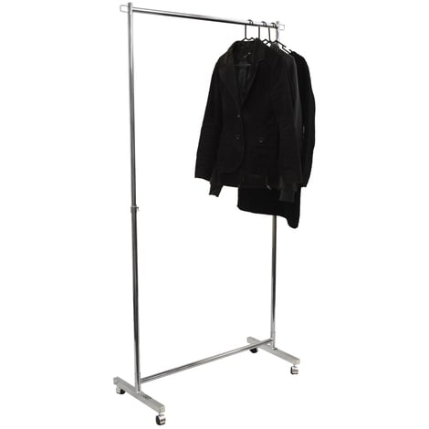 Guise Heavy Duty 50kg Garment Hanging Rail Open Wardrobe