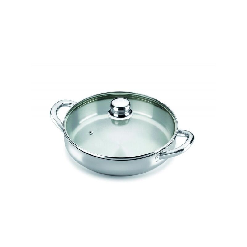 

Guisera Alza Omega con tapa de cristal 28 cm.