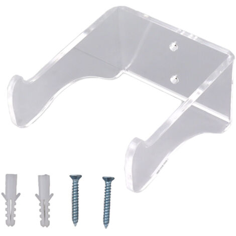 Guitar Wall Mount Hanger Multipurpose Transparent Acrylic Guitar Hook for Guitar Violin Erhu Ukulele