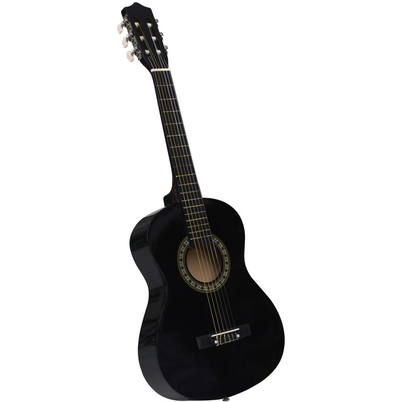 

Guitarra clásica para niños y principiantes negro 1/2 34'