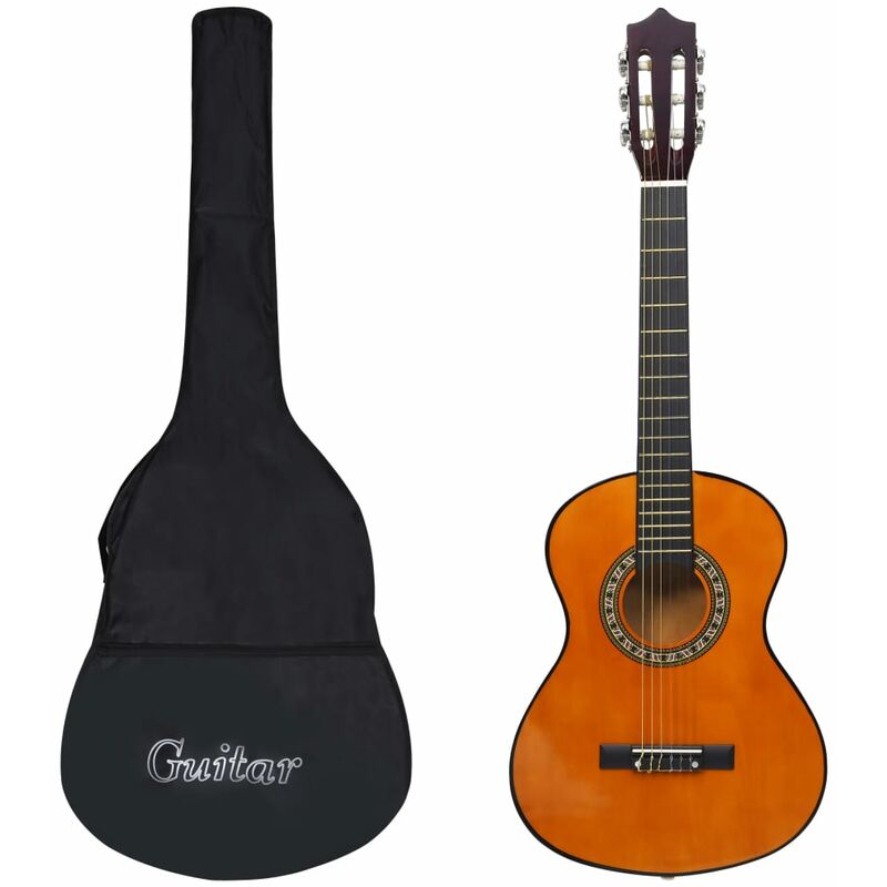 

Guitarra clásica para principiante y niño con funda 1/2 34