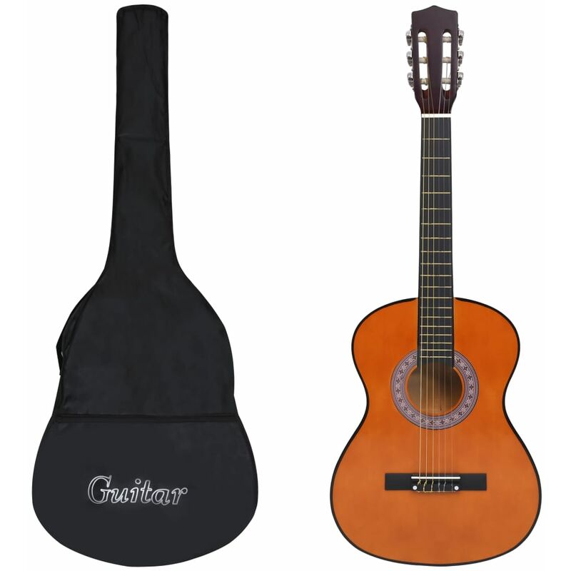 

vidaXL Guitarra clásica para principiantes con funda 3/4 36'