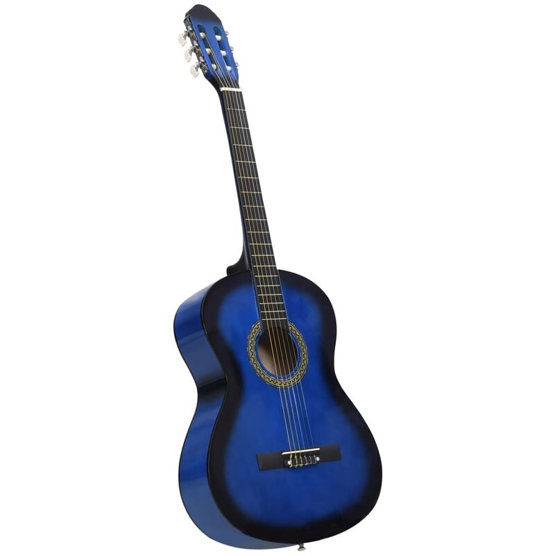 

Guitarra clásica para principiantes madera de tilo azul 4/4 39'