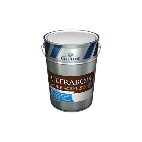 Guittet Ultrabois Lasure Acryl Satin New1l - Guittet