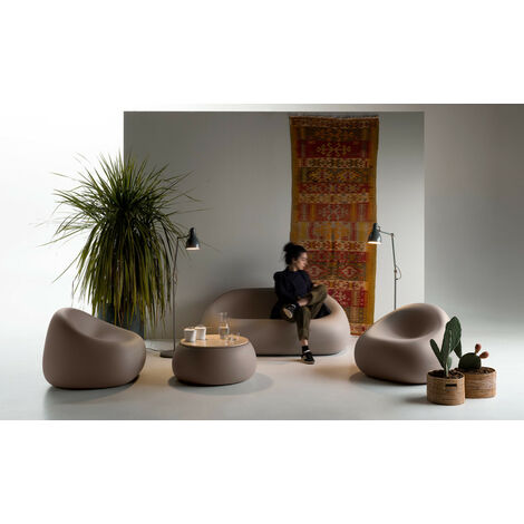 Gumball Sofa  Golden rustdivano panca sofa seduta per esterno interno originale Plust di design moderna bar ristorante giardino hotel casa terrazza