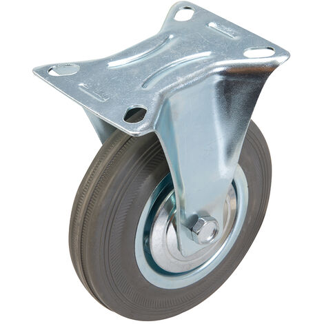 Gummi Bockrolle 125 mm 100 kg
