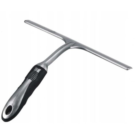 Gummi-Fensterabzieher Platinum SILVER schwarz-grau