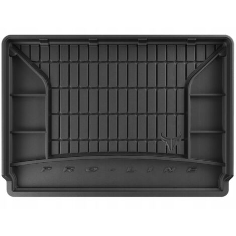 Gummi-Kofferraummatten-Einsatzteppich FIAT 500L 2012-2022 Mi TM