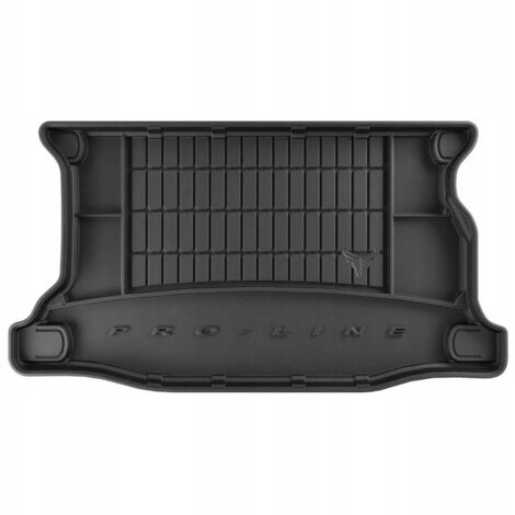 Gummi-Kofferraummatten-Einsatzteppich HONDA Jazz 2 Hatchback 2002-2008 TM