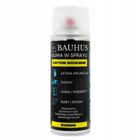 GUMMI-Spray, farbloses Dichtmittel für Dachrinnen, Fenster, Dächer, 400 ml, schnelle Reparatur