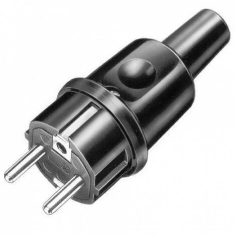 GUMMI-STECKER 2P+Z UNI-SCHUKO AEP 900221 - E+89-7048