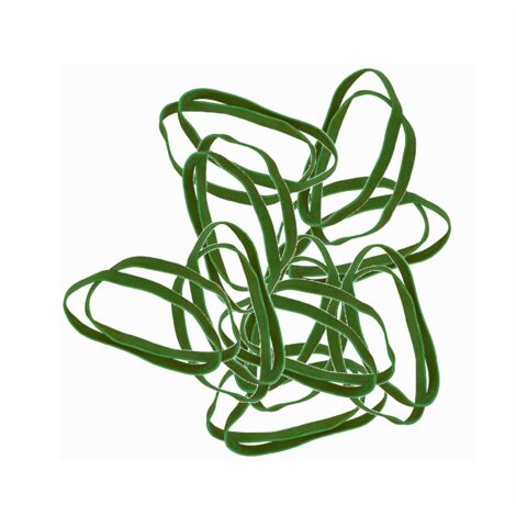 Gummiband 30x5mm grün 90% Kautschuk 1kg