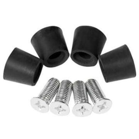 Gummifüße für Metallplatten (4 Stück).