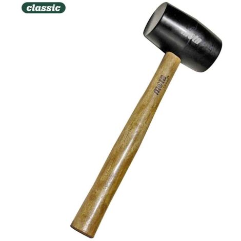 Gummihammer 500g Holzgriff mg05 MOTA