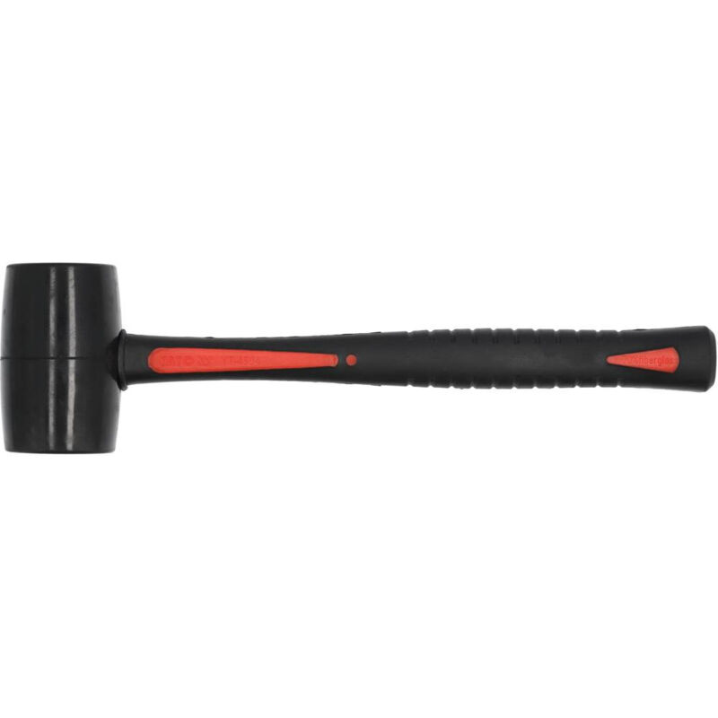 Gummihammer mit Fiberglasstiel 440 g YT-4594 Yato