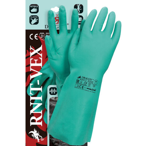 RODOPI Arbeitshandschuhe Lubrix-Pro Nitril vollbeschichtet Gummihandschuhe