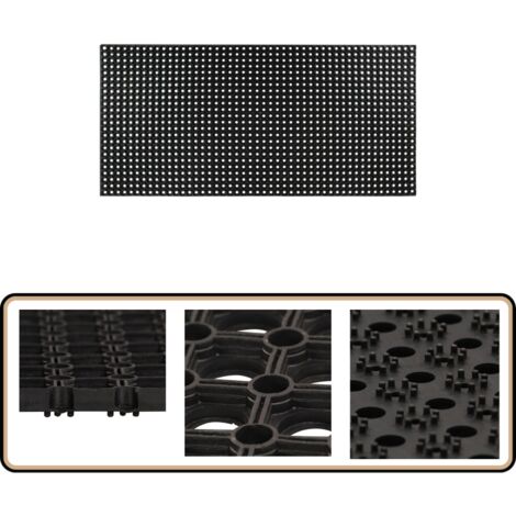 Gummimatte 16 mm 100 x 150 cm - Gummimatte - Türmatte - Fussmatte - Rutschfeste Matte - Outdoor Matte