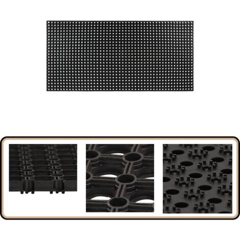 Gummimatte 16 mm 100 x 200 cm - Gummimatte - Türmatte - Fussmatte - Rutschfeste Matte - Outdoor Matte