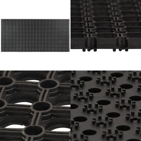 Gummimatte 16 mm 100 x 200 cm - Gummimatte - Türmatte - Fussmatte - Rutschfeste Matte - Outdoor Matte - Home & Living
