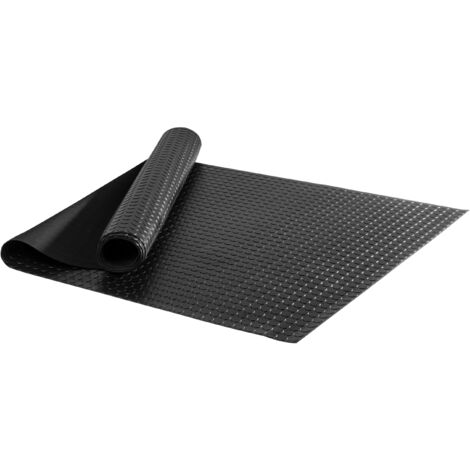 Gummimatte Coin, zuschneidbare Meterware 100x200 cm schwarz