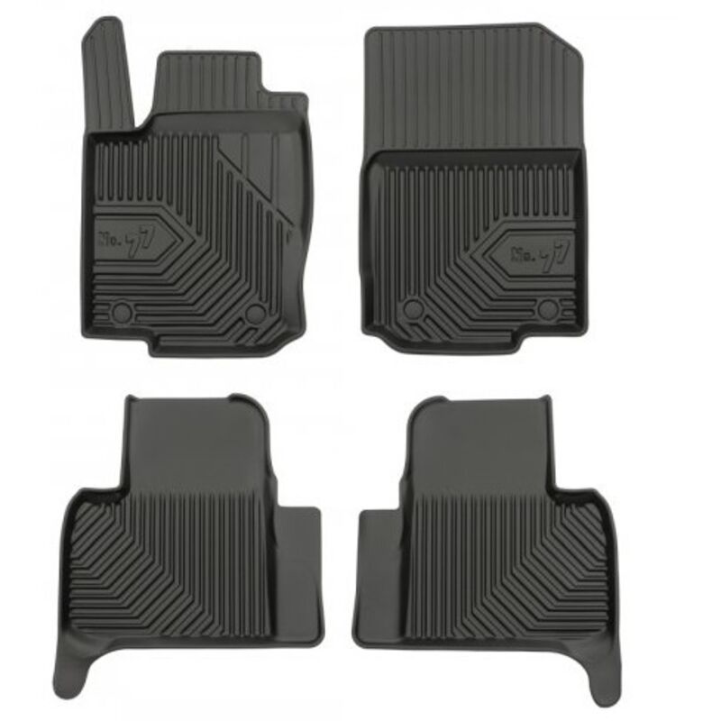 Gummimatten Mercedes Gle W166 2015-2019 Durch 77