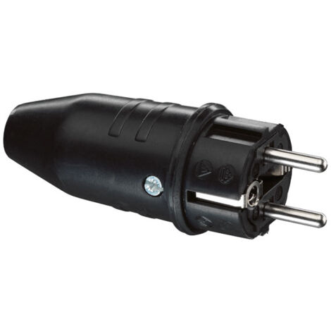 Gummistecker Schutzkontaktsystem bis 2,5mm² 230V 16A IP44