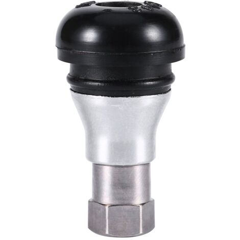 Gummiventile, Fydun Reifenventil Vorbauten TR412 AC 11,5 mm Reifen Ventilschaft Messing Chrom Schlauchloses Radventil für Auto Motorräder