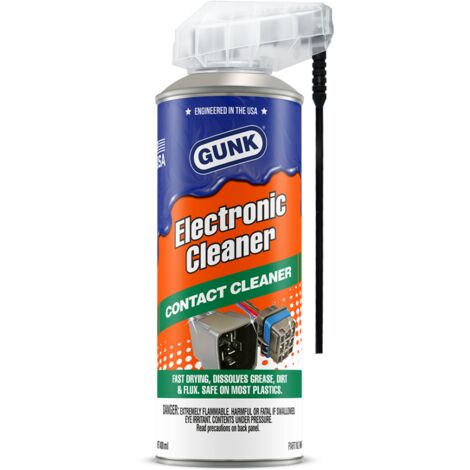 GUNK Detergente elettronico per la pulizia dei contatti elettrici 400ml
