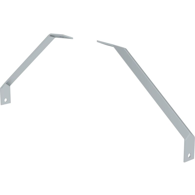 Günzburger Steigtechnik 2x raidisseur d'angle pour escabeau en aluminium - 019412