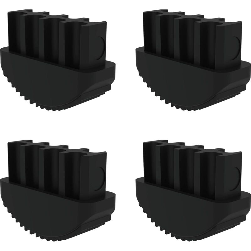 Munk - Günzburger Steigtechnik 4x sabots intérieurs pour échelles en prv 73 x 25 mm - 019243