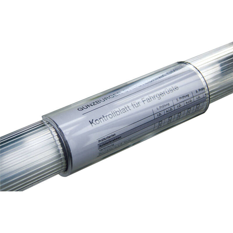 Munk - Günzburger Steigtechnik Coque à clipser pour tube rond ø 40 mm - 019080