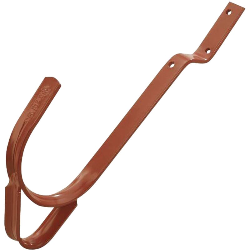 Munk - Günzburger Steigtechnik Crochet de toit pour tuiles plates, rouge, revêtu par poudre - 011217