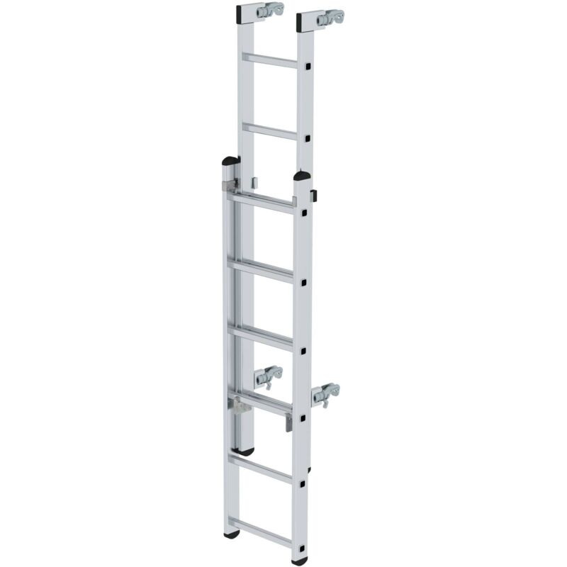 Echelle d'accès avec fermetures rapides autobloquantes, à accrocher 2 pièces - 027142 - Günzburger Steigtechnik