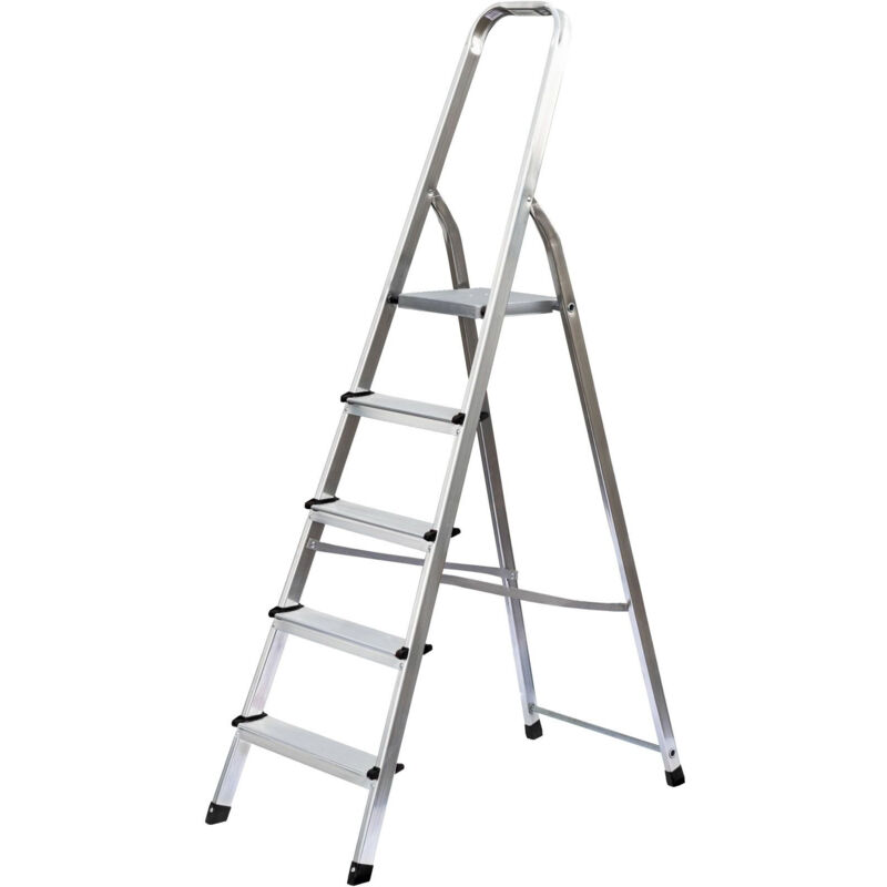 Günzburger Steigtechnik Echelle de ménage accès d'un côté 5 marches - 011126