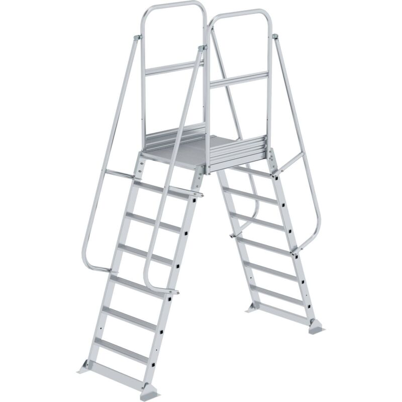 Passerelle accessible des deux côtés, fixe 7 marches - 303407 - Günzburger Steigtechnik