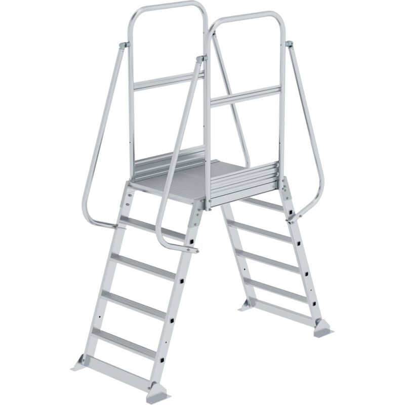 Passerelle accessible des deux côtés, fixe 5 marches - 303405 - Günzburger Steigtechnik