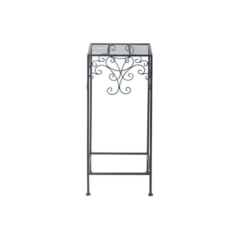 Esschert Design - Guéridon en fer forgé 70 cm. Argent. Marque : . Réf. : BPH96 - Argent