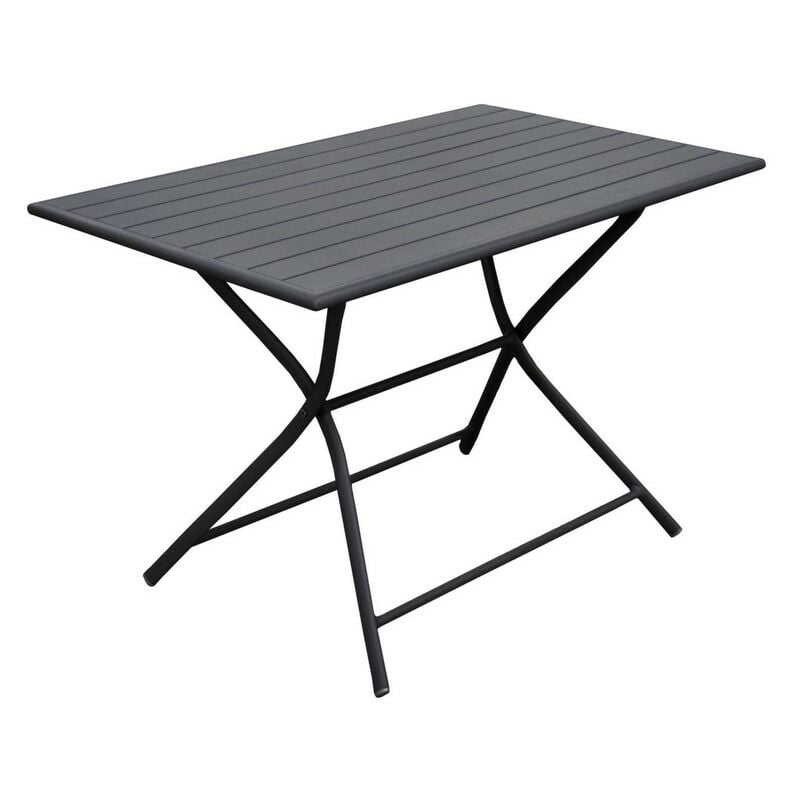 Proloisirs - Guéridon Globe graphite 110 x 74 x 70 cm