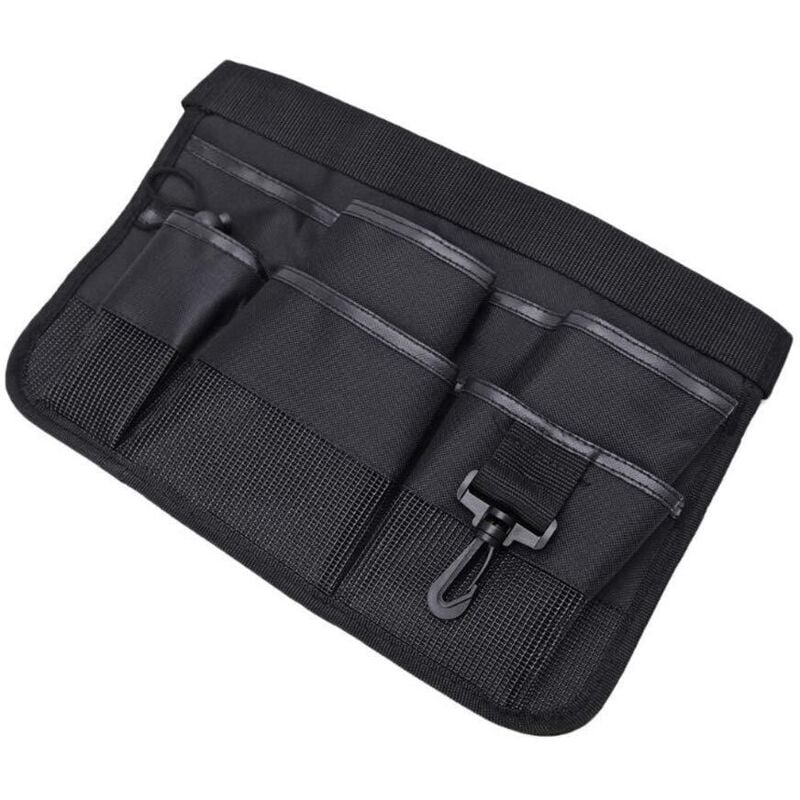 Image of Gürteltasche für Gartengeräte, Werkzeugtasche aus Oxford-Gewebe, Gartengerätegürtel mit 7 Taschen